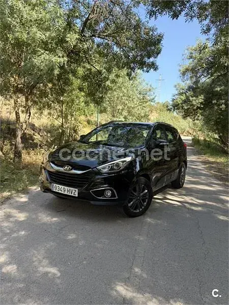 Usado Hyundai ix35 136 CV (100 kW) 2014 Negro SUV