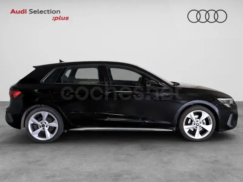 Usado Audi A3 S-Line 150 CV (110 kW) 2024 Negro Berlina