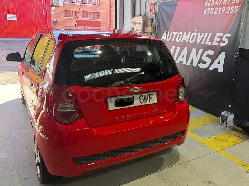 Usado Chevrolet Aveo LS 84 CV (61 kW) 2009 Rojo Berlina