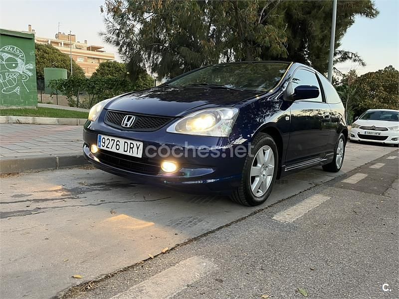 Usado Honda Civic LS 110 CV (80 kW) 2005 Azul Berlina
