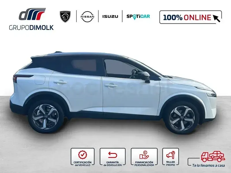 Usado Nissan Qashqai N-Connecta 140 CV (102 kW) 2023 Blanco SUV