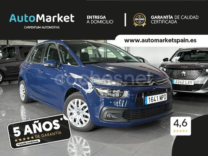Azul Usado 2018 Citroën C4 Picasso Feel Monovolumen | 10.900 € (Precio justo) - Imagen 1/4