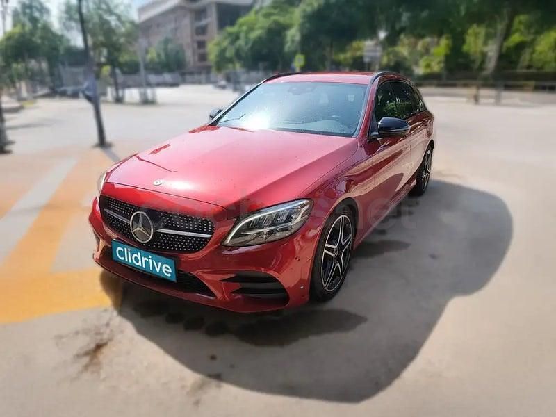 Usado Mercedes C220 194 CV (142 kW) 2021 Rojo Familiar