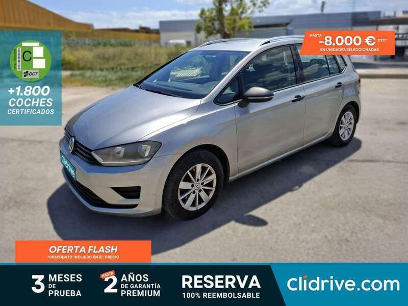 Gris Usado 2014 VW Golf Sportsvan Edition Monovolumen | 8190 € (Super precio) - Imagen 1/3