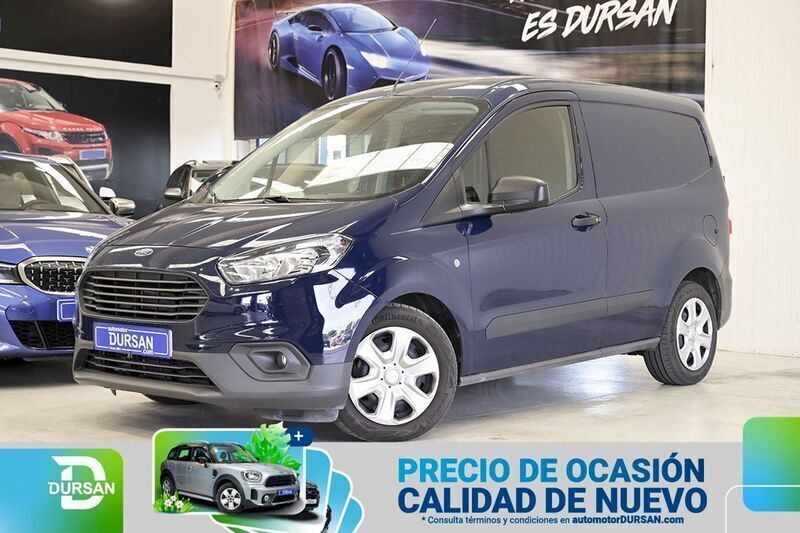 Azul Usado 2023 Ford Transit Van | 16.390 € (Precio justo) - Imagen 1/4