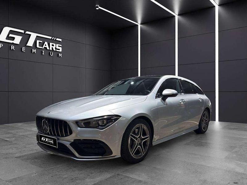 Plateado Usado 2022 Mercedes CLA250e Shooting Brake AMG Familiar | 29.900 € (Super precio) - Imagen 1/4