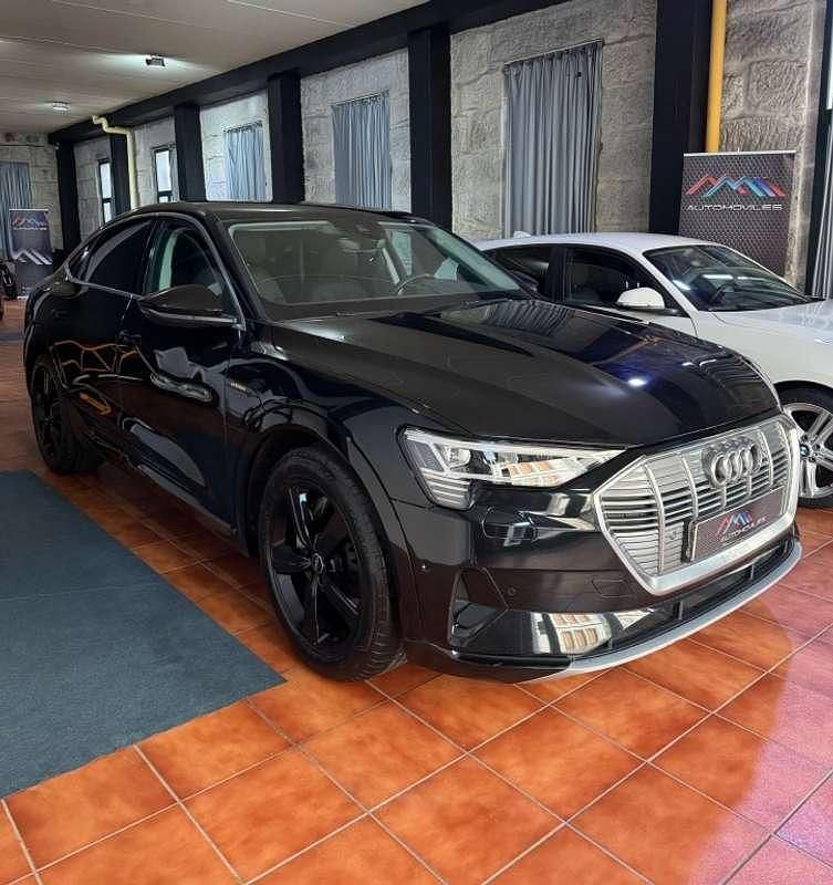 Usado Audi e-tron Sportback 230 kW (313 CV) 2020 Negro SUV