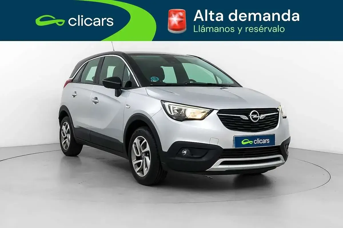 Usado Opel Crossland X Edition 110 CV (80 kW) 2019 Plateado SUV