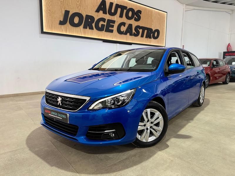 Azul Usado 2021 Peugeot 308 Active Familiar | 10.800 € (Precio justo) - Imagen 1/4