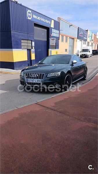 Usado Audi S5 354 CV (260 kW) 2009 Gris / plata Coupe