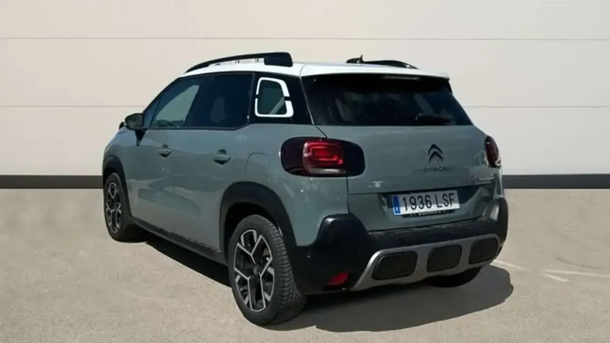 Usado Citroën C3 Aircross PureTech 131 CV (96 kW) 2021 Verde SUV