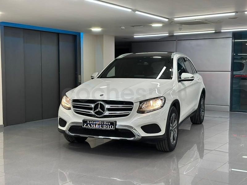 Usado Mercedes GLC220 170 CV (125 kW) 2018 Blanco SUV