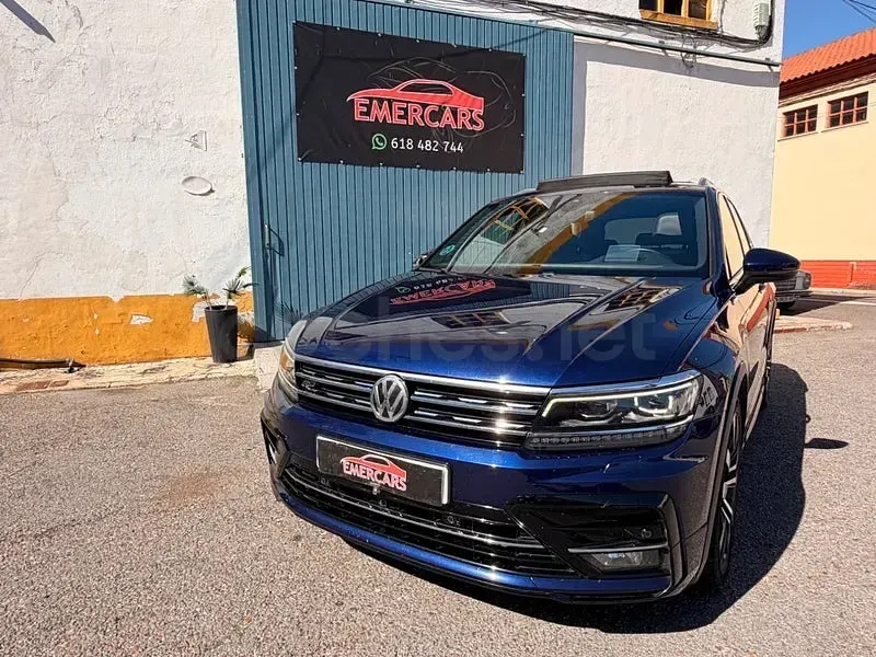 Usado VW Tiguan Sportline 150 CV (110 kW) 2018 Azul SUV