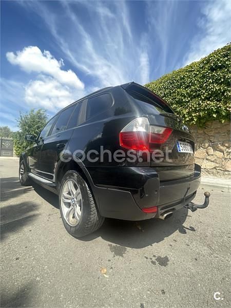 Usado BMW X3 177 CV (130 kW) 2009 Negro SUV