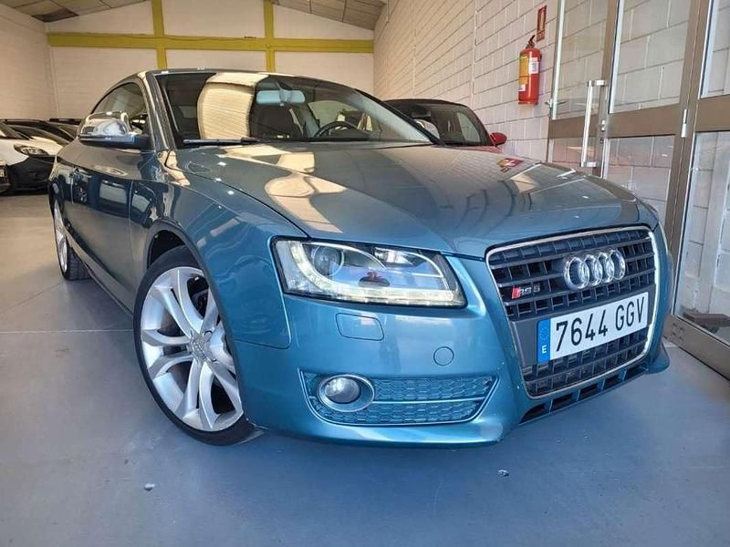 Usado Audi A5 190 CV (139 kW) 2008 Azul Coupe