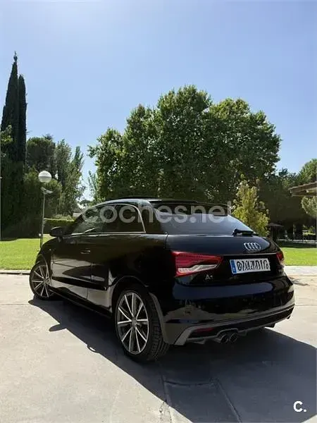 Usado Audi A1 Design 125 CV (91 kW) 2016 Negro Utilitario