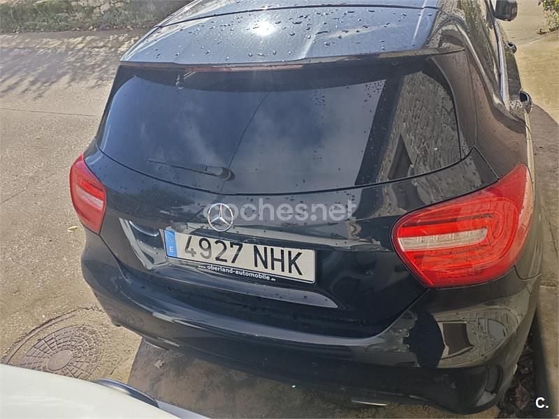 Usado Mercedes A250 AMG line 211 CV (155 kW) 2013 Negro Berlina
