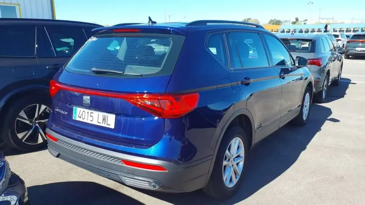 Usado Seat Tarraco Style 150 CV (110 kW) 2022 Azul SUV