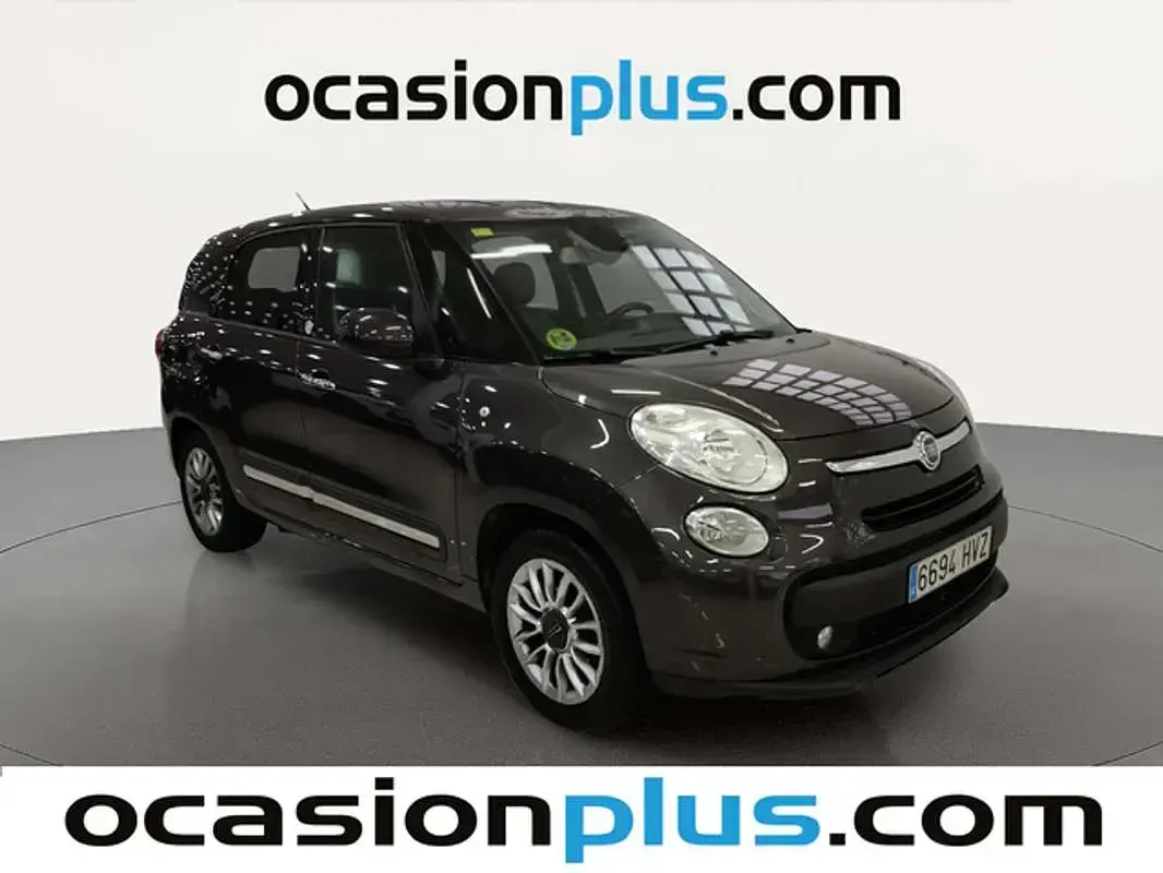 Usado Fiat 500L Living 85 CV (62 kW) 2014 Gris Monovolumen