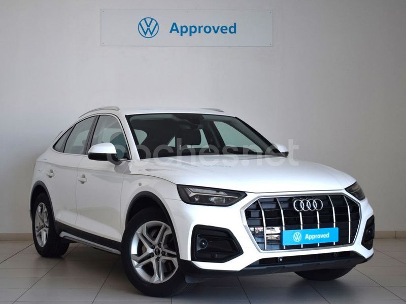 Blanco Usado 2021 Audi Q5 Sportback Advanced Plus SUV | 38.990 € (Buen precio) - Imagen 1/4