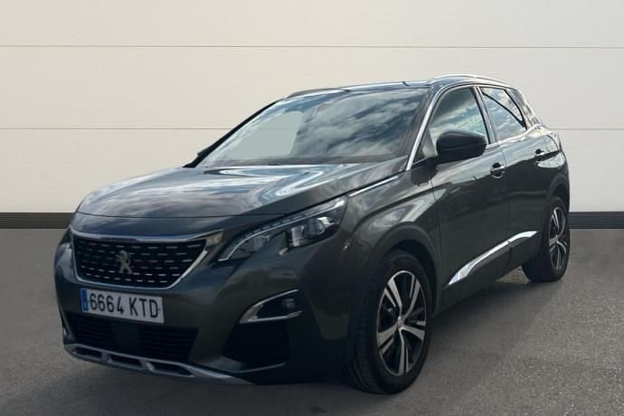 Usado Peugeot 3008 GT-line 131 CV (96 kW) 2019 Gris SUV