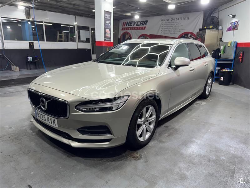 Beige Usado 2019 Volvo V90 Momentum Familiar | 24.900 € (Precio justo) - Imagen 1/4