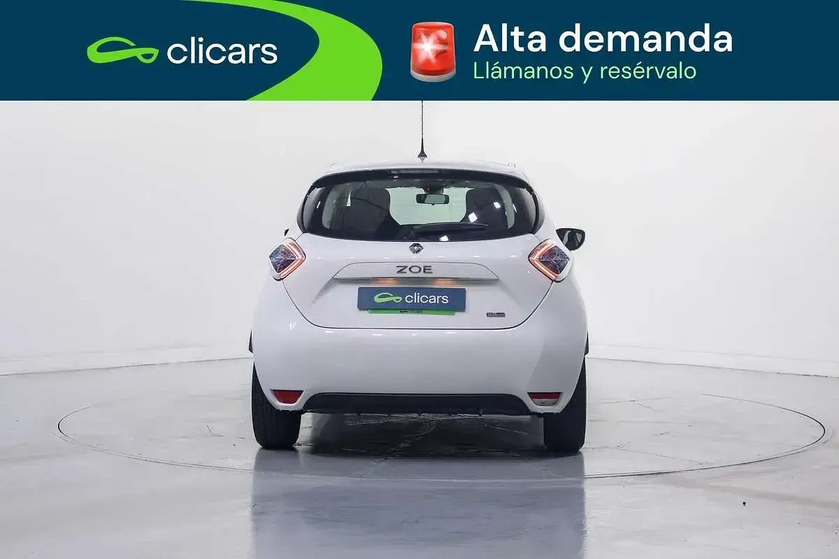Usado Renault Zoe Life 67 kW (92 CV) 2018 Blanco Utilitario