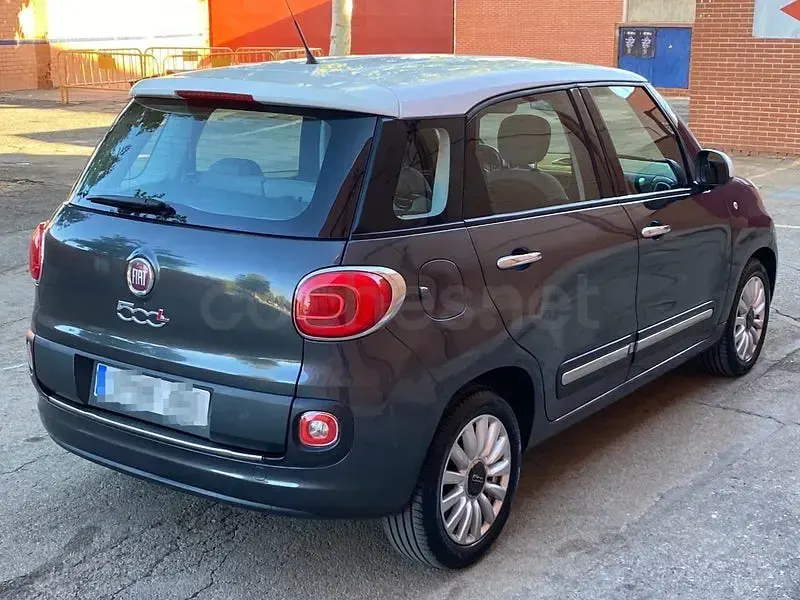 Usado Fiat 500L Lounge 95 CV (69 kW) 2016 Gris / plata Monovolumen