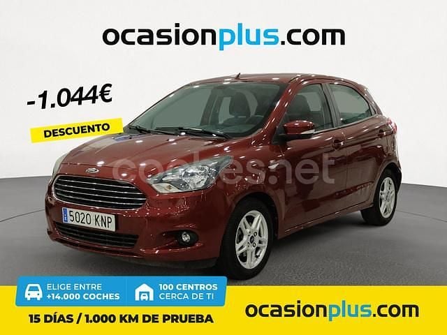 Rojo Usado 2018 Ford Ka Plus Ultimate Utilitario | 10.690 € (Precio justo) - Imagen 1/4