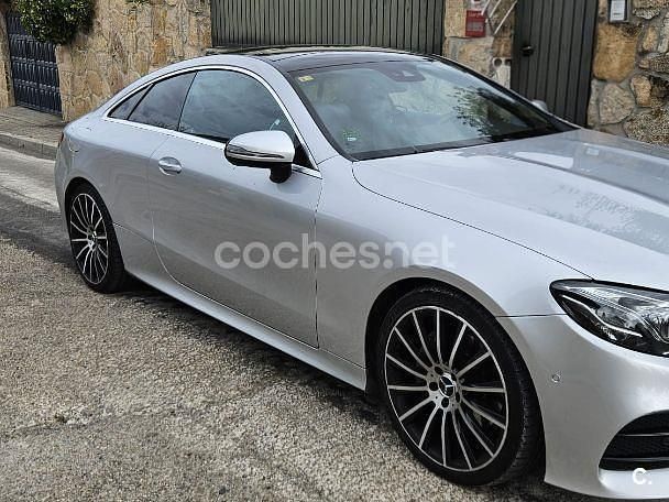 Usado Mercedes E220 194 CV (142 kW) 2018 Blanco Coupe