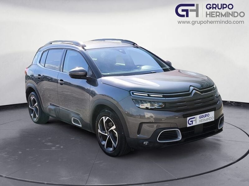 Gris Usado 2021 Citroën C5 Aircross Feel SUV | 14.500 € (Precio justo) - Imagen 1/4