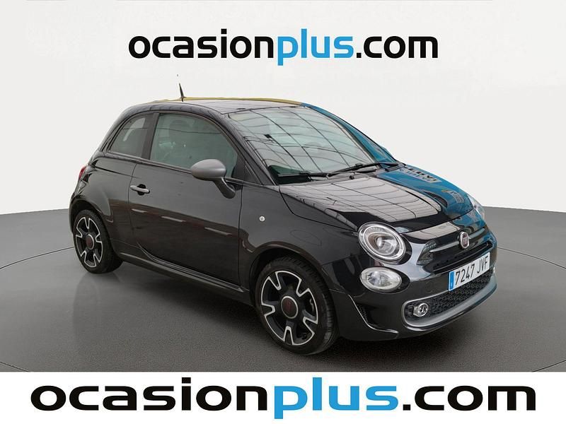 Usado Fiat 500 S 69 CV (50 kW) 2016 Negro Utilitario