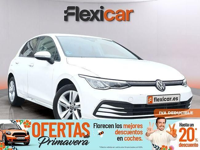 Usado VW Golf VIII Life 110 CV (80 kW) 2024 Blanco Familiar