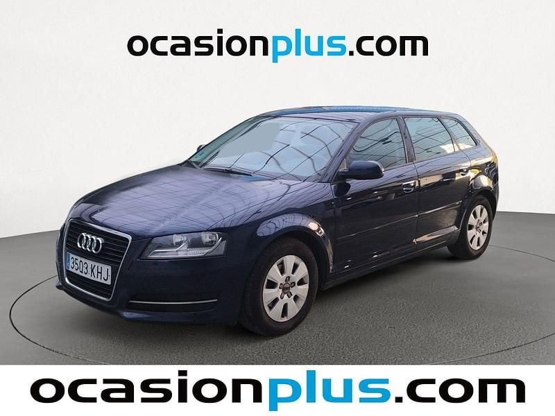 Azul Usado 2012 Audi A3 Sportback Attraction Utilitario | 9400 € (Precio justo) - Imagen 1/4