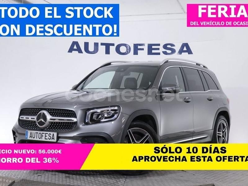 Gris / plata Usado 2021 Mercedes GLB220 SUV | 36.850 € (Precio justo) - Imagen 1/4