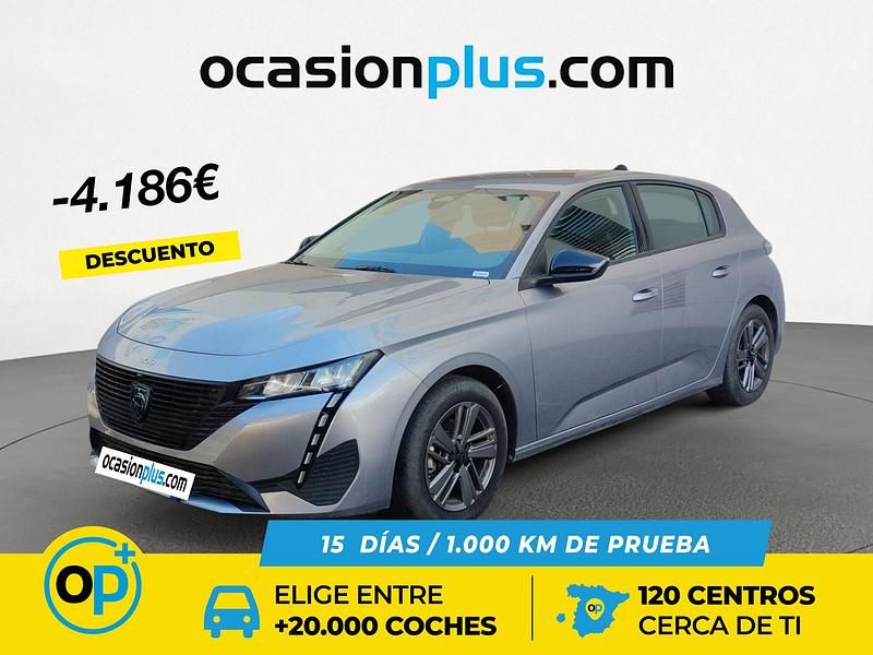 Usado Peugeot 308 Active 130 CV (95 kW) 2024 Gris Berlina
