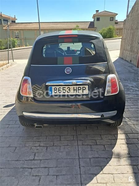 Usado Fiat 500 69 CV (50 kW) 2013 Negro Berlina