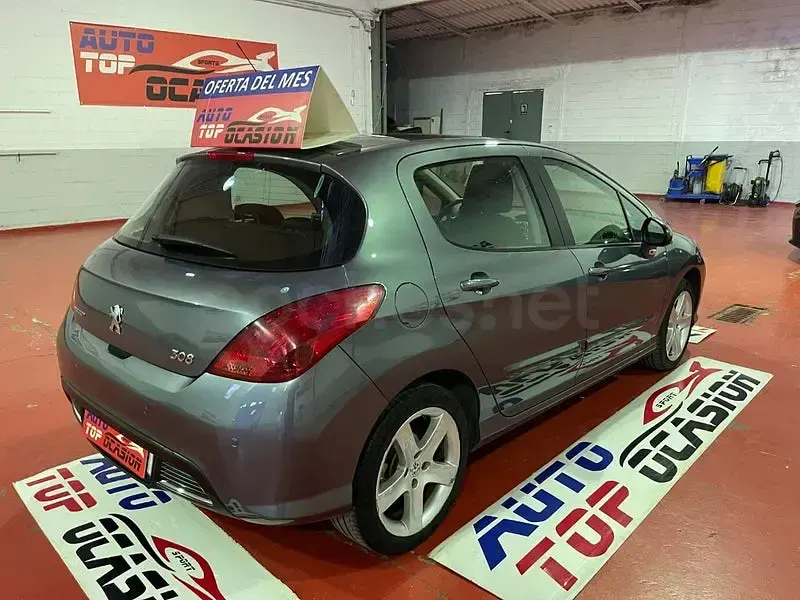Usado Peugeot 308 Sportium 140 CV (102 kW) 2010 Gris / plata Berlina