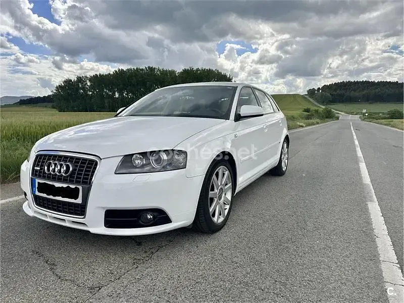 Occasion Audi A3 S-Line 140 PK (102 kW) 2008 Wit Hatchback