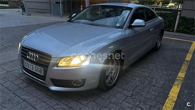 Usado Audi A5 170 CV (125 kW) 2008 Gris / plata Coupe