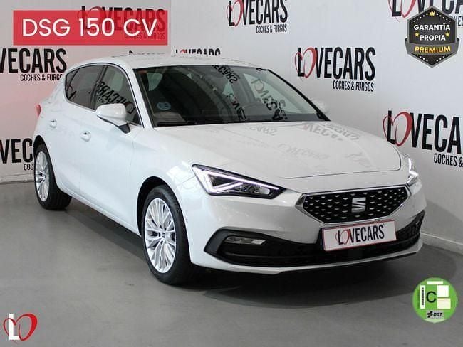 Blanco Usado 2021 Seat Leon XCELLENCE Utilitario | 19.700 € (Precio justo) - Imagen 1/3