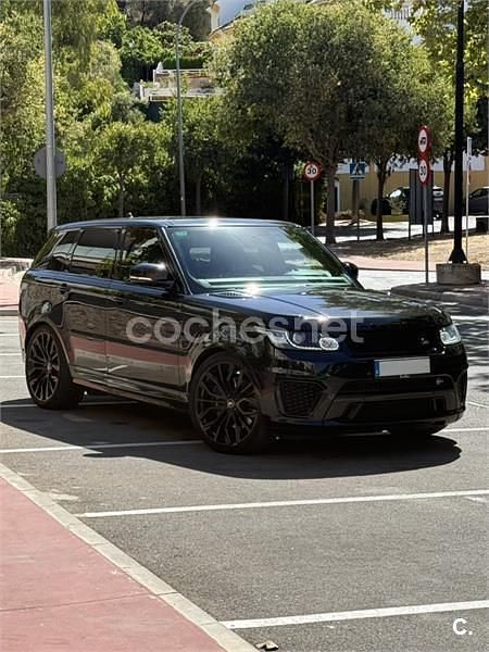 Negro Usado 2016 Land Rover Range Rover Sport SVR SUV | 58.000 € - Imagen 1/4