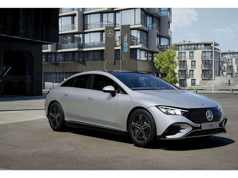 Usado Mercedes EQE350 214 kW (292 CV) 2024 Plateado Berlina