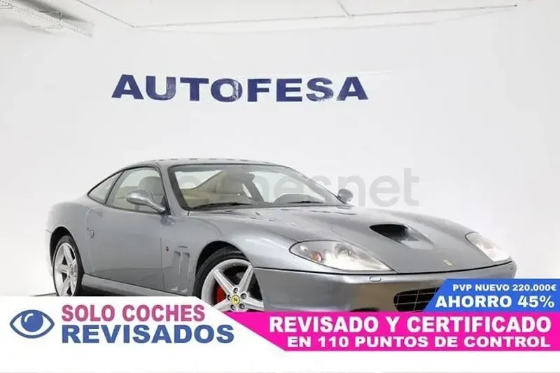 Usado Ferrari 575M Maranello 515 CV (378 kW) 2005 Gris / plata Coupe