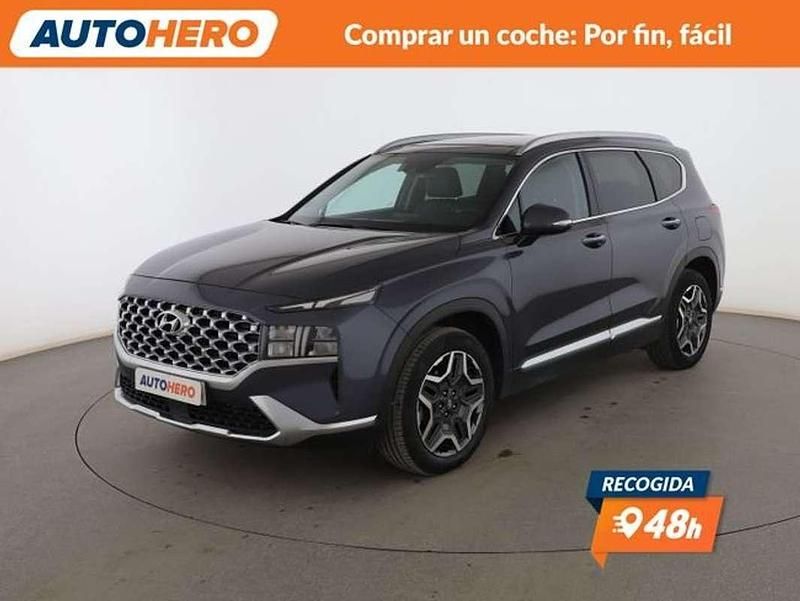 Gris Usado 2021 Hyundai Santa Fe SUV | 28.570 € (Precio justo) - Imagen 1/3