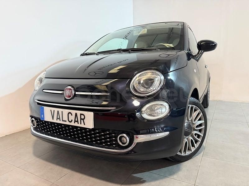 Usado Fiat 500C Pop 69 CV (50 kW) 2017 Negro Descapotable
