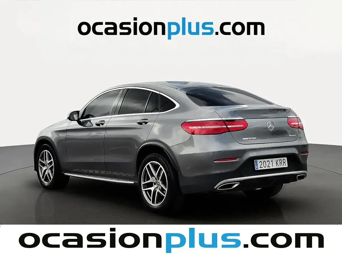 Usado Mercedes GLC250 211 CV (155 kW) 2018 Gris SUV