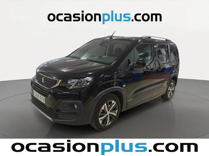 Usado Peugeot Rifter Allure 131 CV (96 kW) 2019 Negro Monovolumen