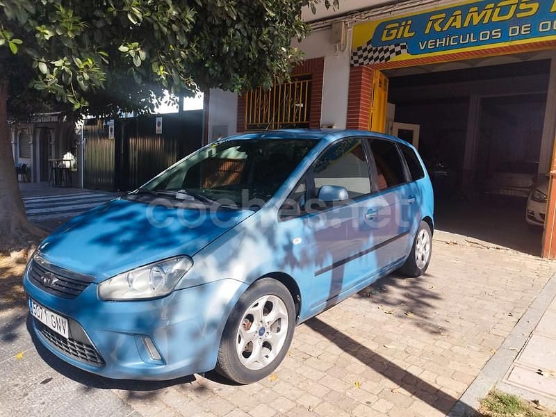 Azul Usado 2009 Ford C-MAX Trend Monovolumen | 4800 € (Un poco caro) - Imagen 1/4