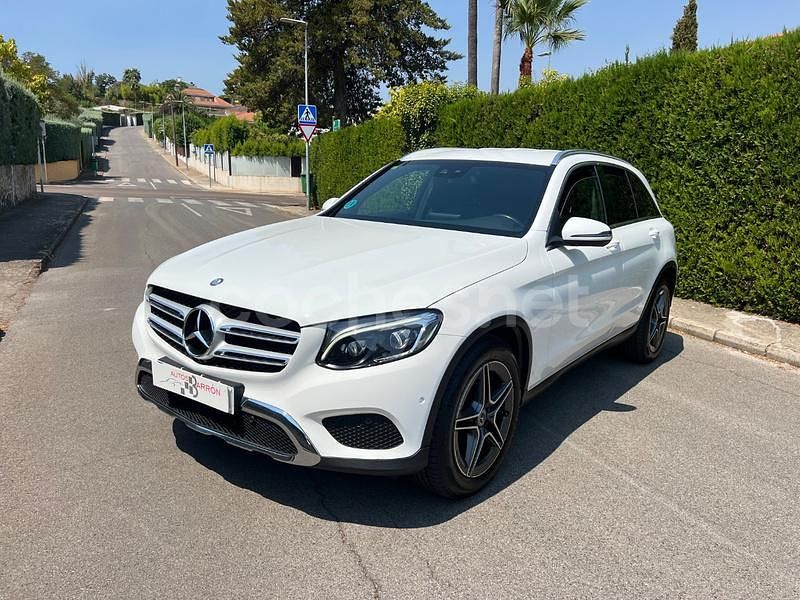 Blanco Usado 2017 Mercedes GLC220 SUV | 27.900 € (Precio justo) - Imagen 1/4